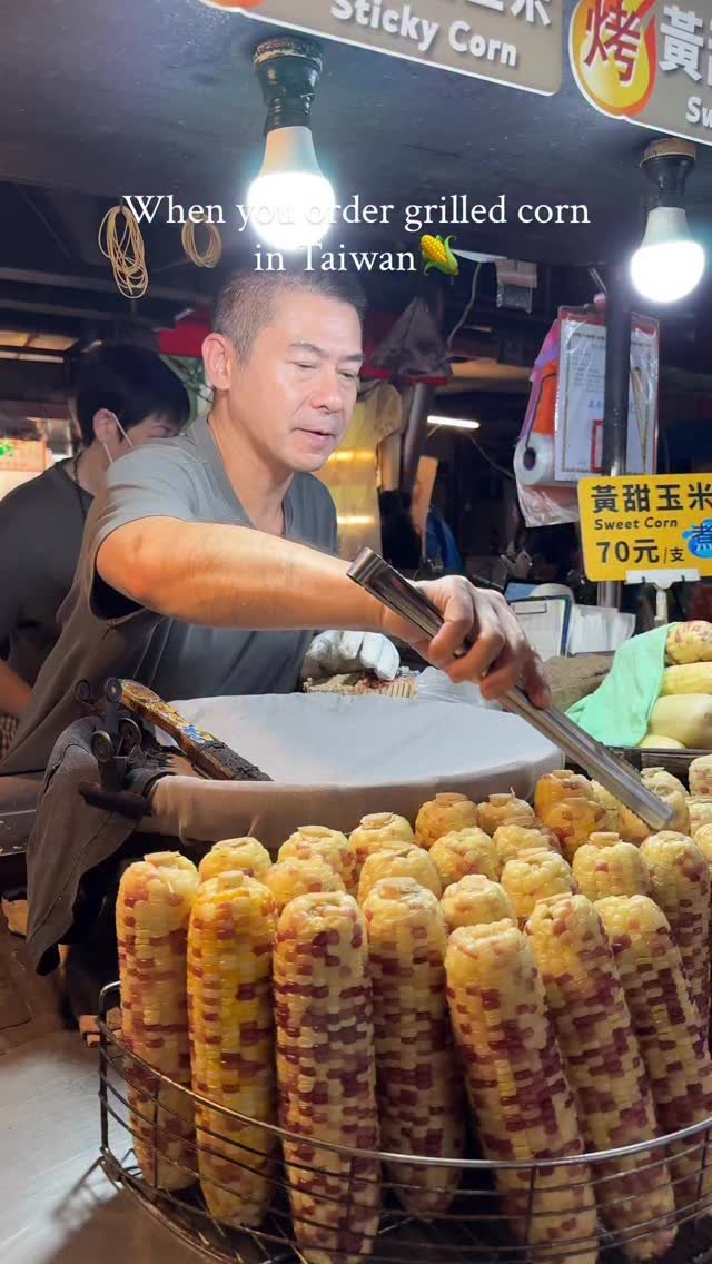 jukananan727 게시물 이미지: Best grilled corn I’ve ever had🌽

📍Raohe Night...