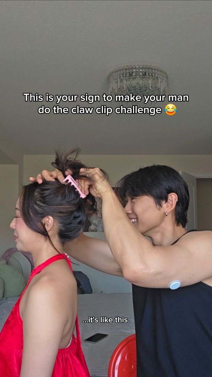 julesxandy 게시물 이미지: Try this with your man // How did Andy do? 👇😁...