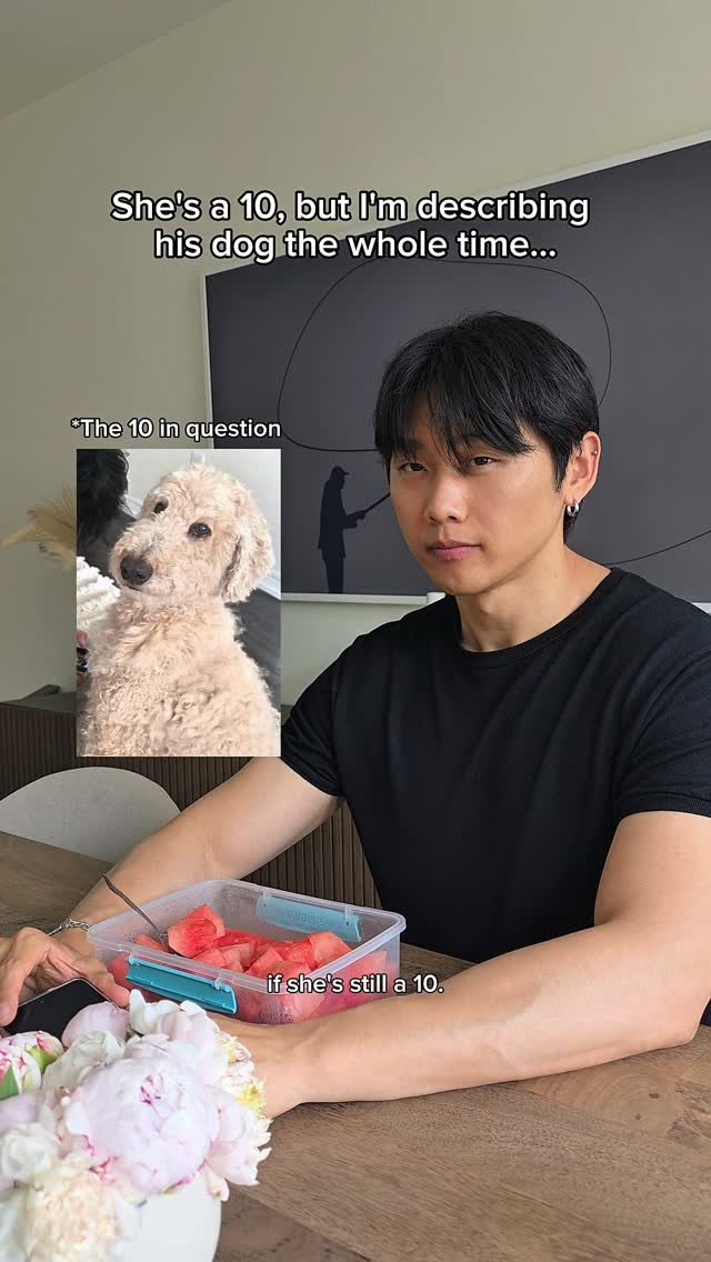 julesxandy 게시물 이미지: The moment he realized 😂 Can you and your dog...