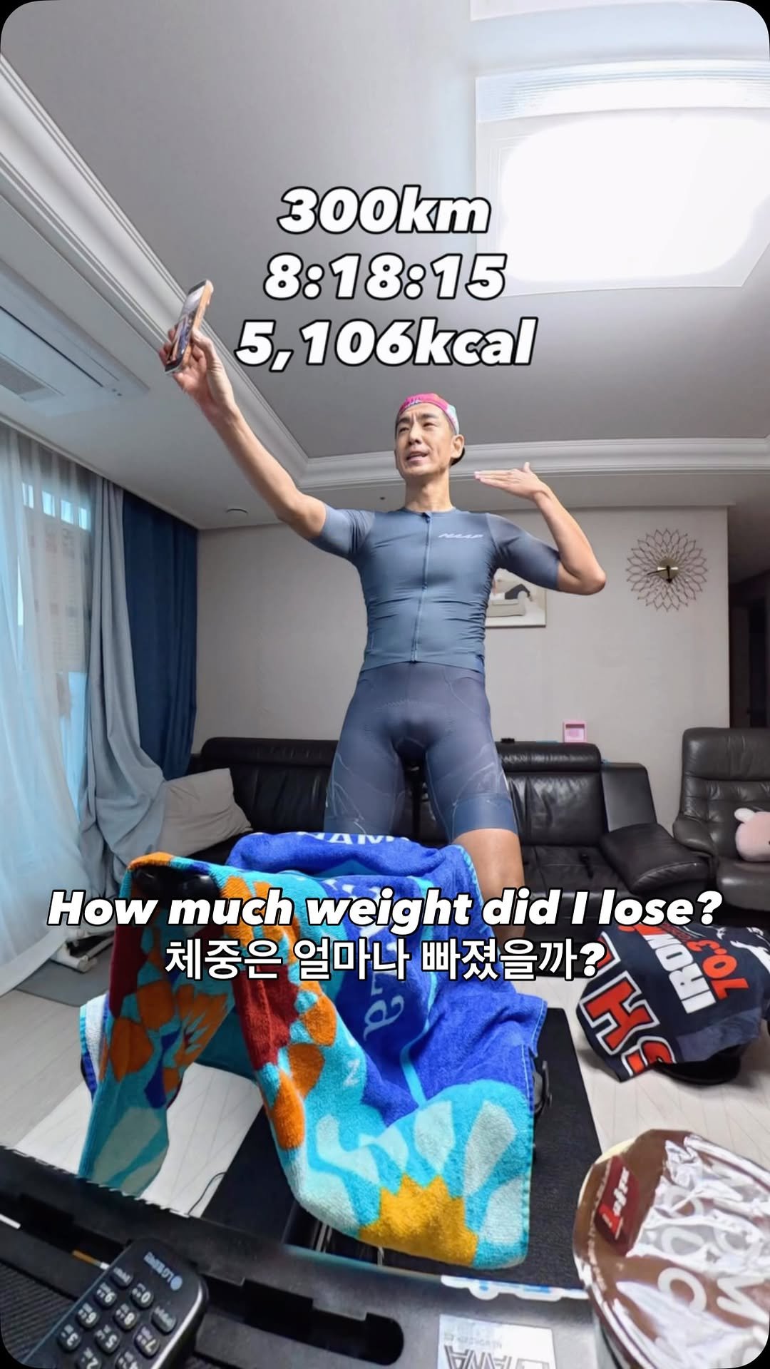 jun.hyeok__s 게시물 이미지: 300km를 달리는 동안 먹은 것과 빠진 것🔥

#cyclinglife...