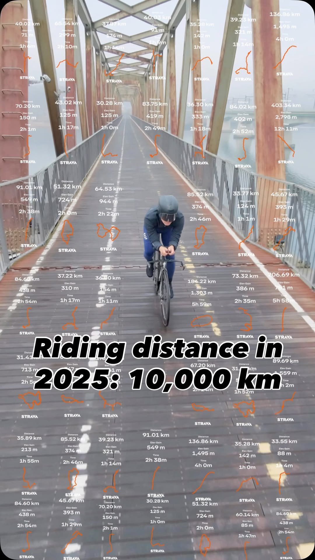 jun.hyeok__s 게시물 이미지: 올해는 얼마나 달리셨나요?🚀

#triathlonbike
#winterriding...