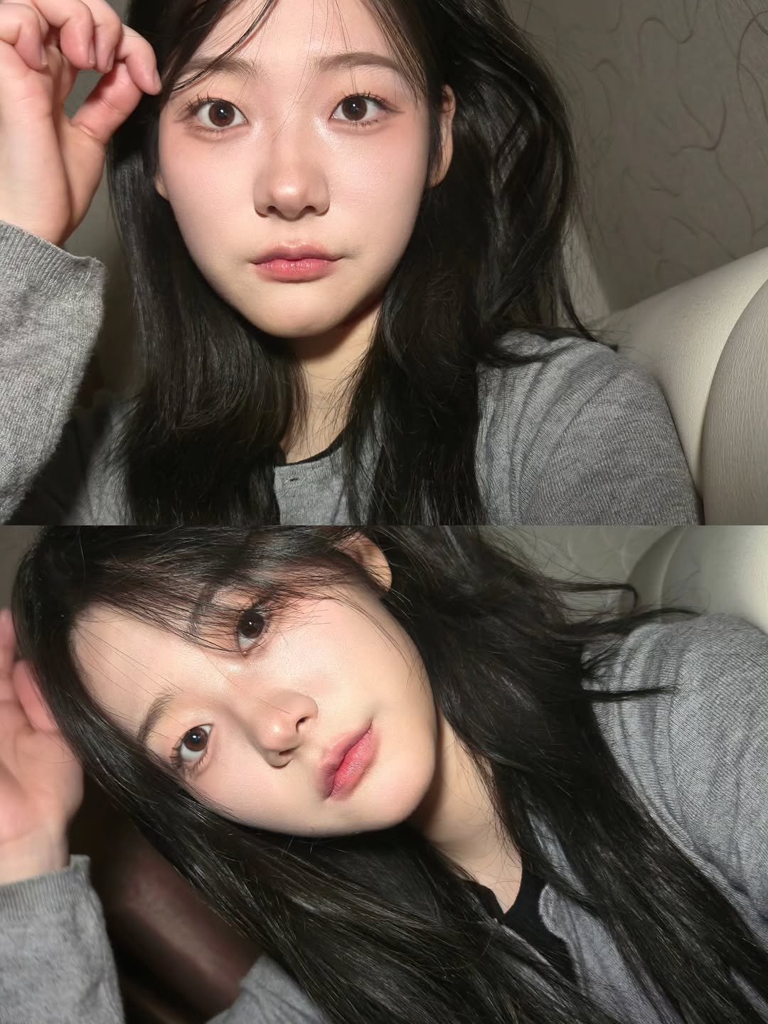 Photo by 조윤수 on December 24, 2025. May be an image of one or more people, hair and text.