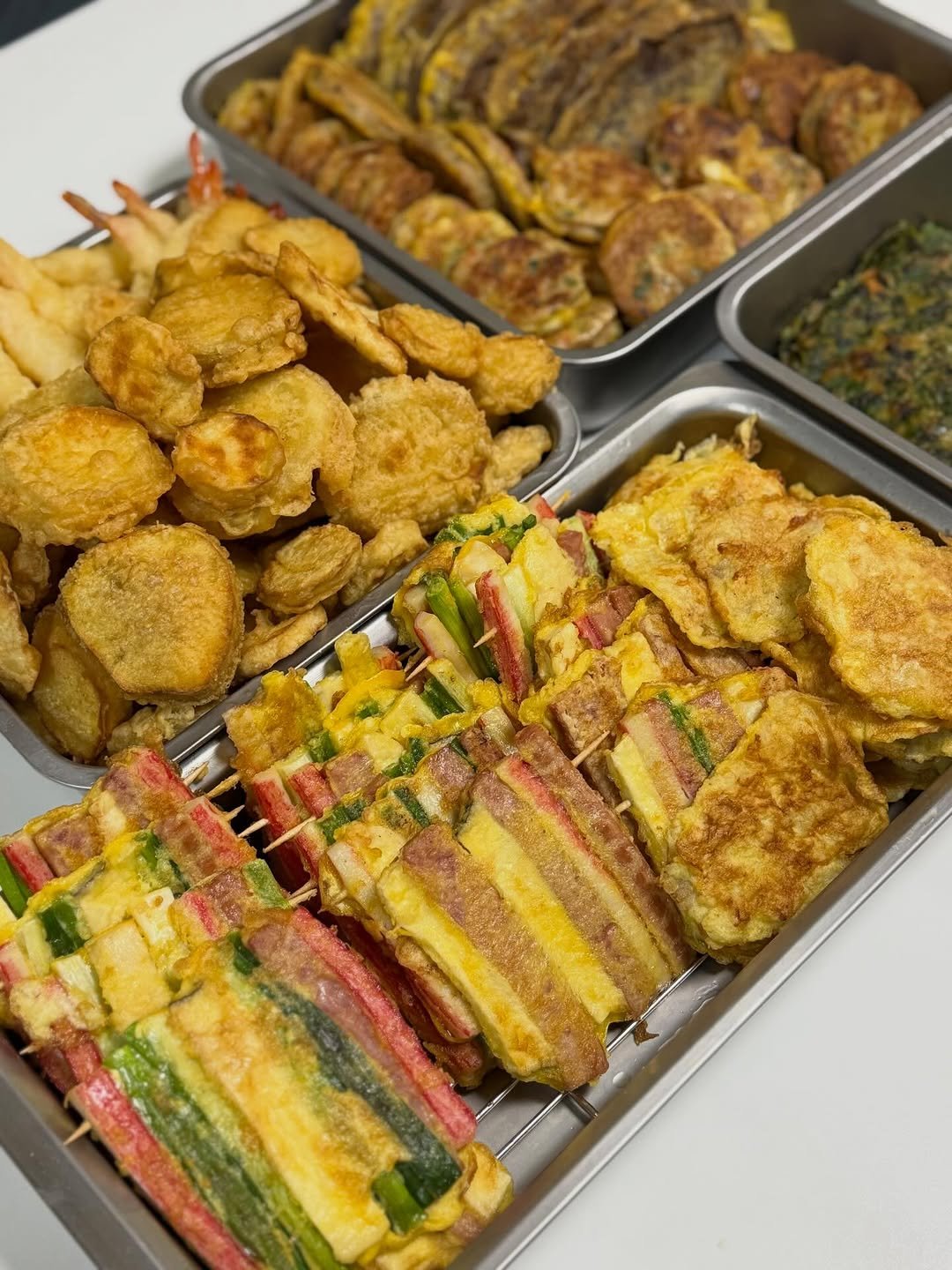 Photo by 정원테이블 on February 15, 2026. May be an image of croquette, steak, skewer, cutlet, fritter and text.