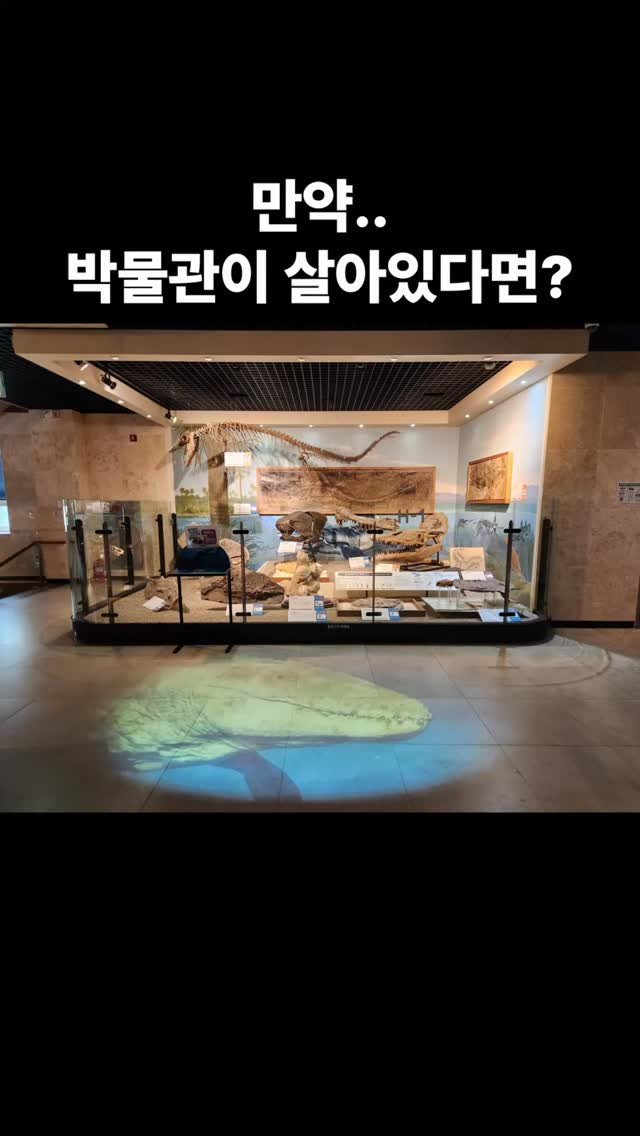 jurassic_museum_official 게시물 이미지: 🦖박물관 안 모사사우루스가 살아있다면?🫢

소라2 ai를 활용해 '모사사우루스가...