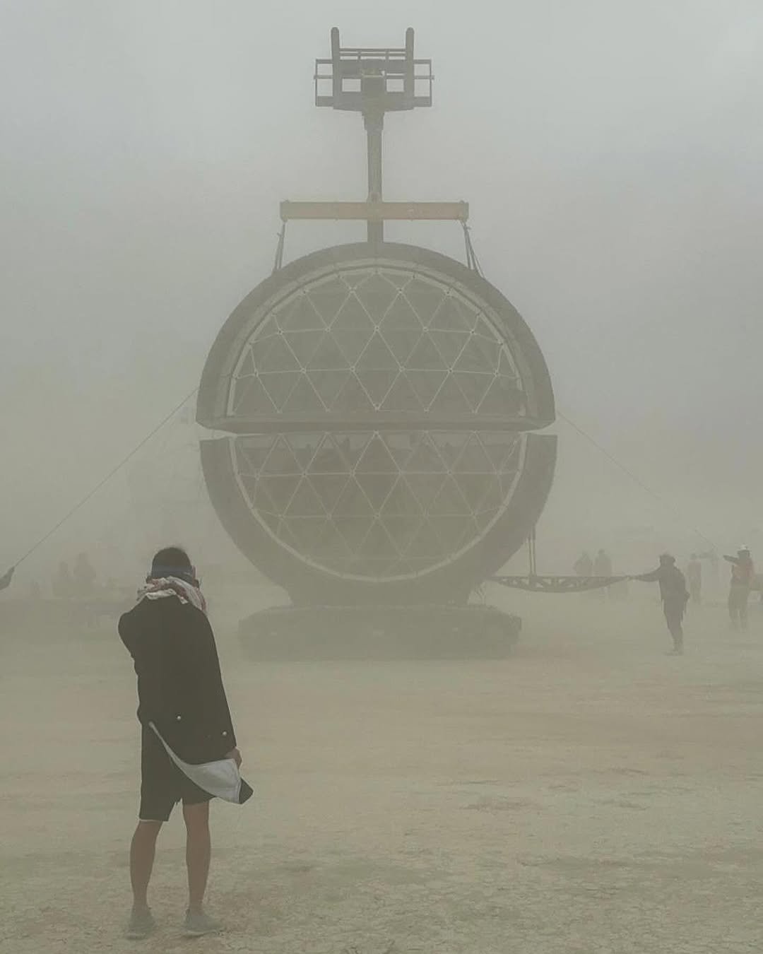 justinkan 게시물 이미지: This year we brought MOTHERSHIP to the playa....