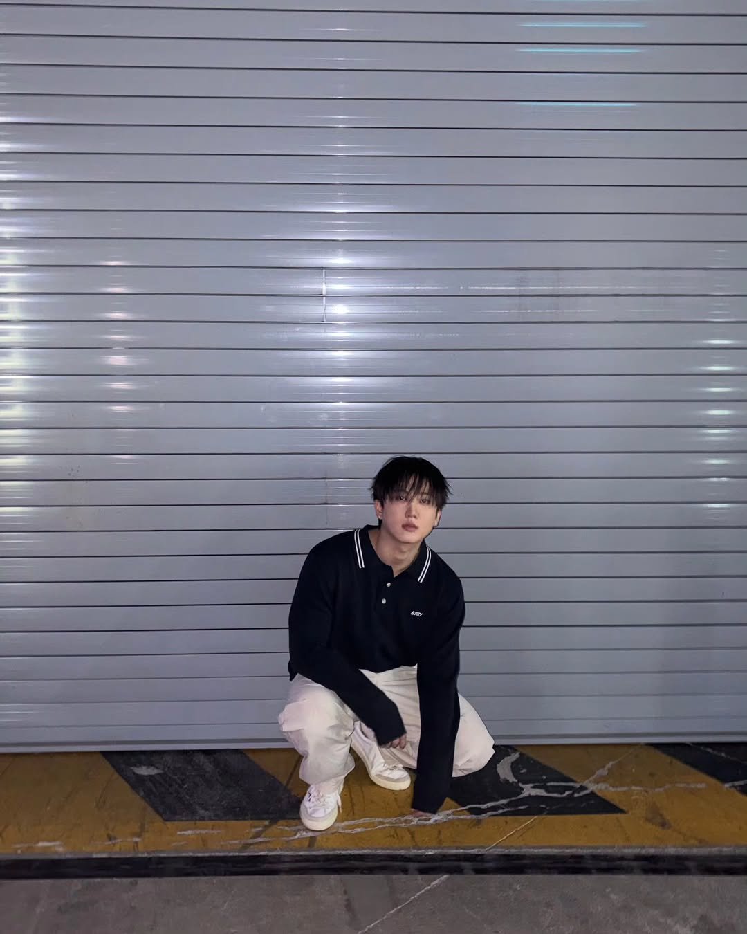 Photo by CHANGBIN on March 29, 2026. May be an image of sweatpants and text.