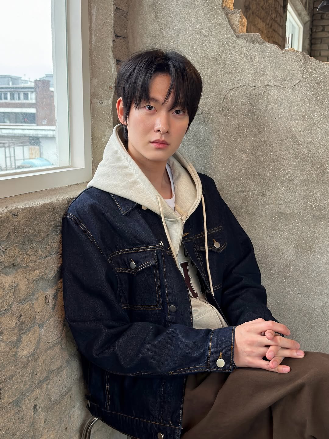 Photo shared by 백정훈 on February 17, 2026 tagging @untappedstudio.kr. May be an image of jacket, bolo tie and text.