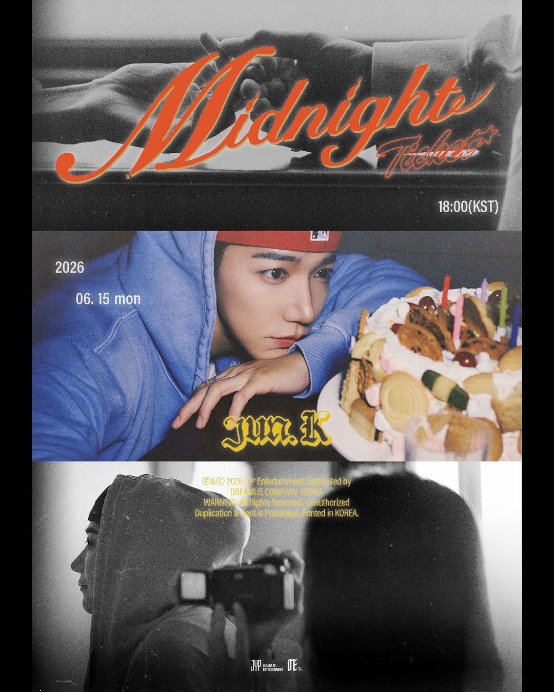 jypentertainment 게시물 이미지: JUN. K(준케이) Digital Single “Midnight...