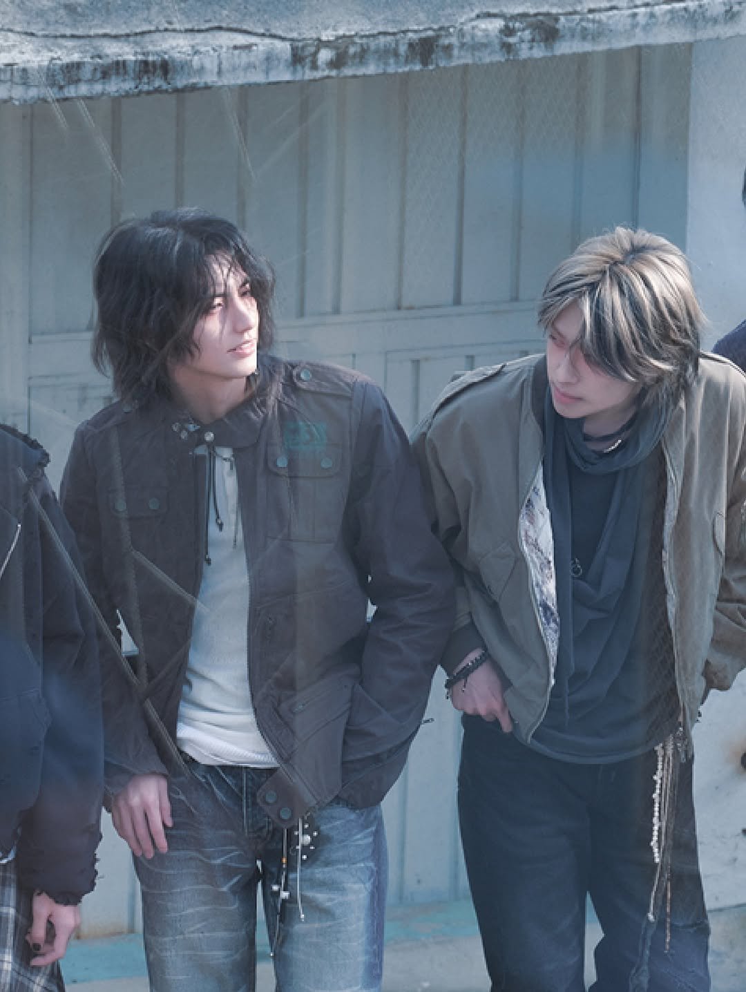 Photo shared by Xdinary Heroes on April 02, 2026 tagging @jypentertainment. May be an image of one or more people, parka and text.