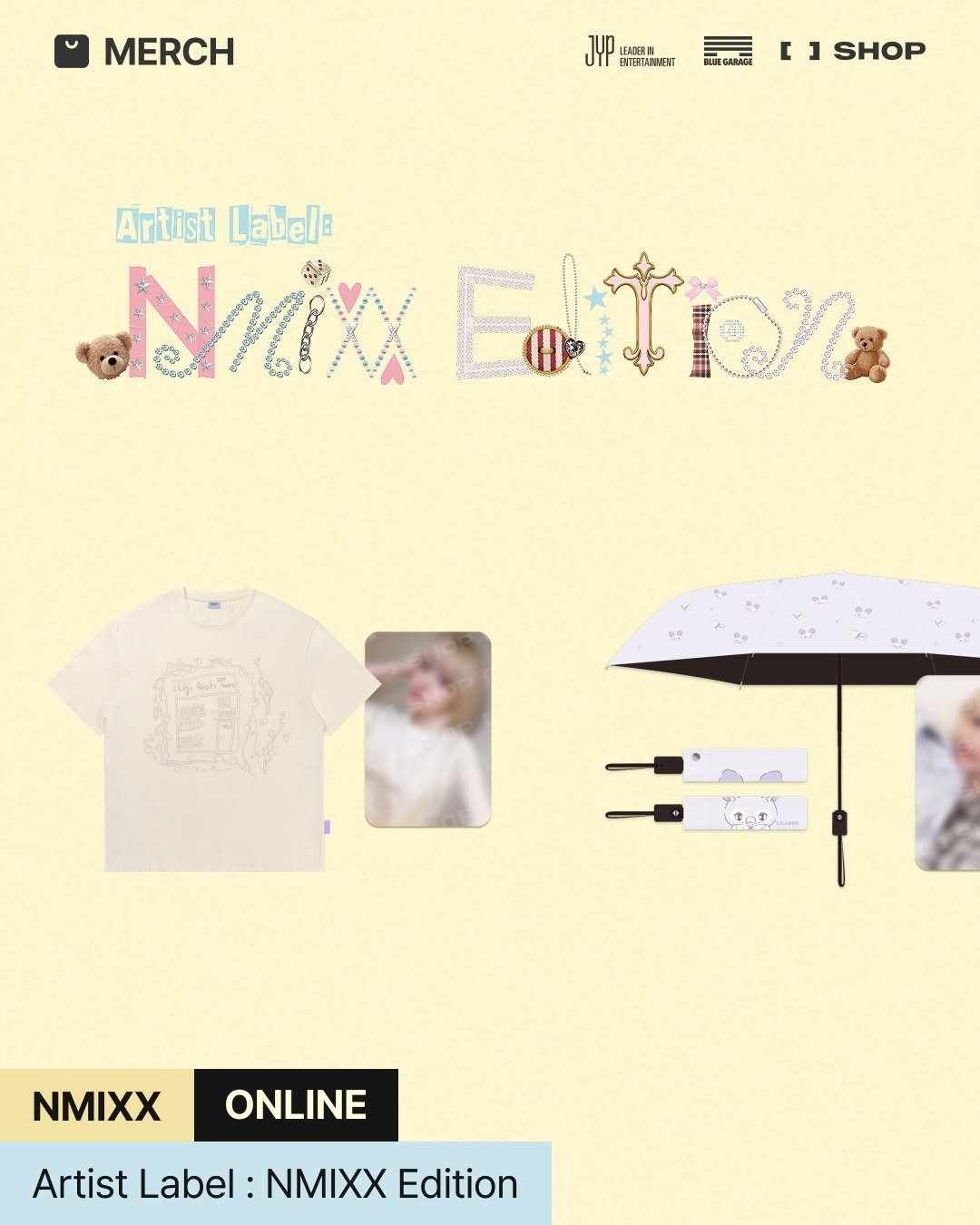 jypshop_official 게시물 이미지: Artist Label : NMIXX Edition OFFICIAL...