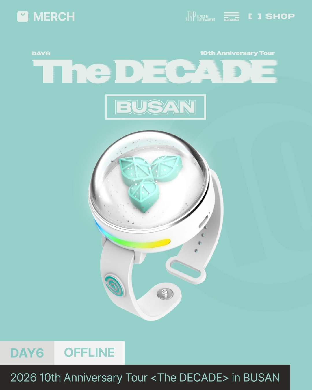 jypshop_official 게시물 이미지: DAY6 10th Anniversary Tour <The DECADE> in...