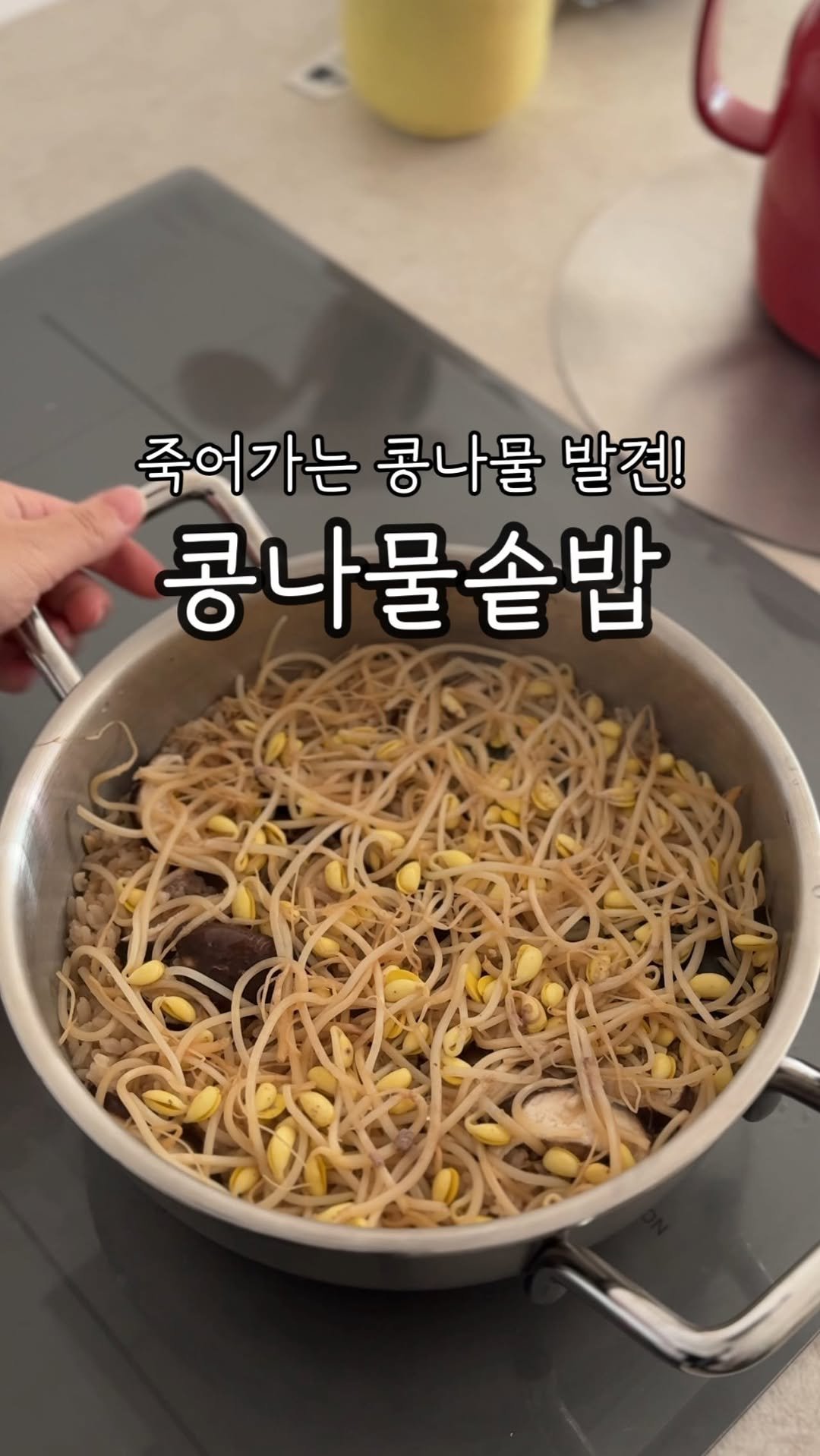 k_dorimm 게시물 이미지: 콩나물솥밥💛

이렇게 고기 같이 올려 먹는 콩나물 솥밥은
아마...