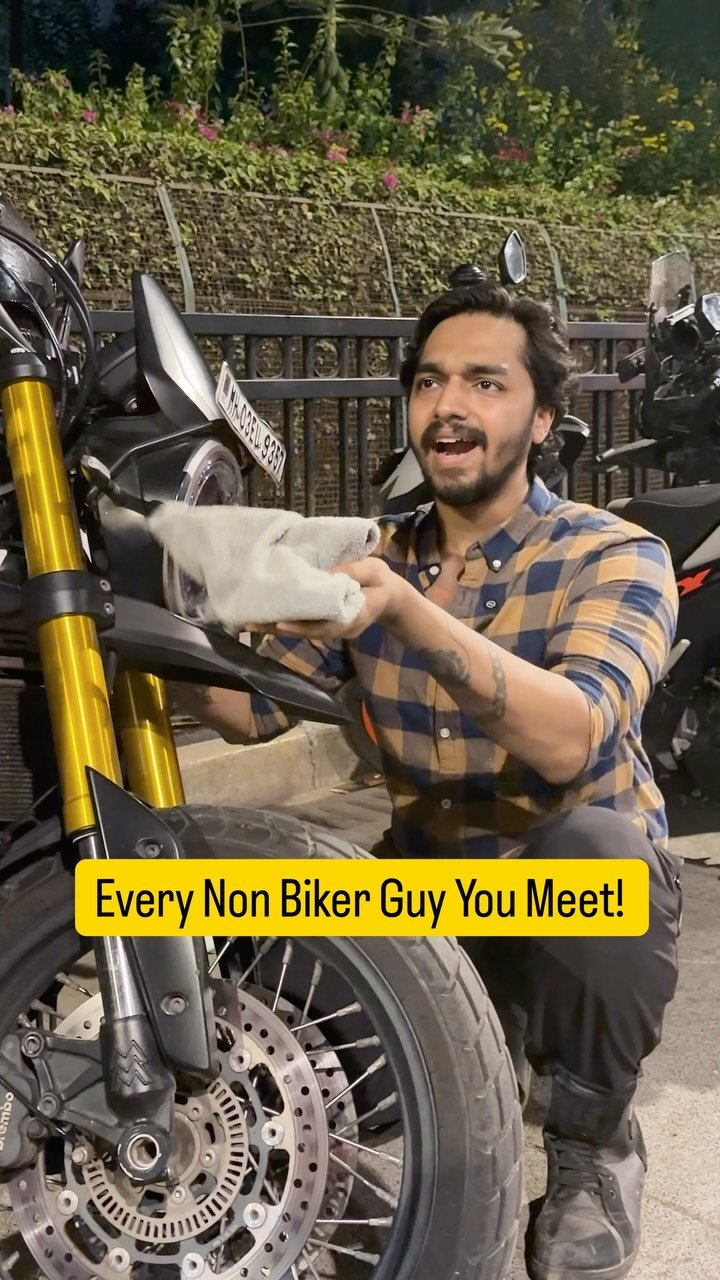 kalakaar_moto_trails 게시물 이미지: Every “NON Biker” Guy You Meet. (Motorcycle...