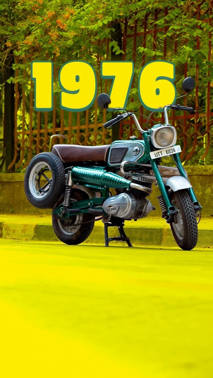 kalakaar_moto_trails 게시물 이미지: 1976 Rajdoot (Bobby). The Motorcycle Got The...