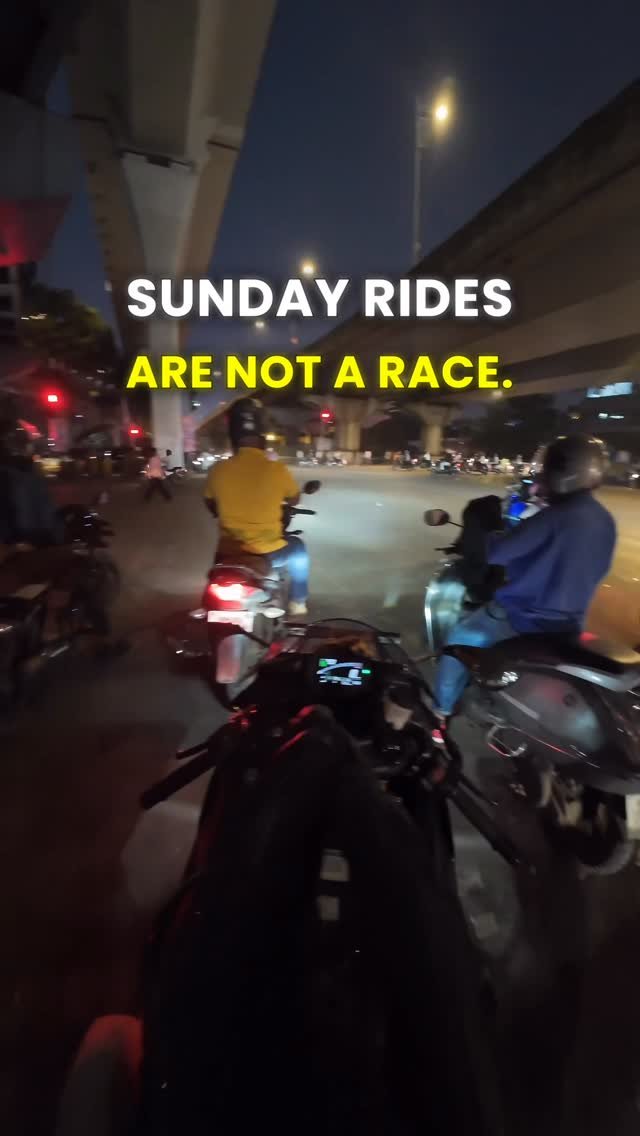 kalakaar_moto_trails 게시물 이미지: Sunday Rides Doesn’t Mean Racing Against Time....