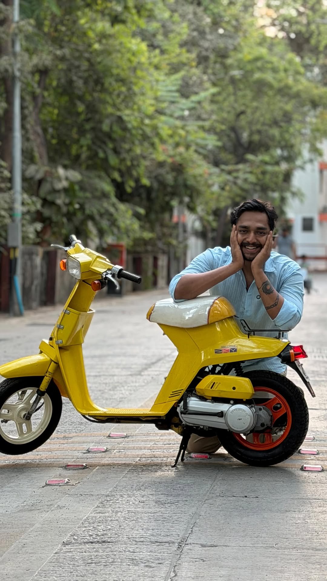 kalakaar_moto_trails 게시물 이미지: 1986 Factory Fit Honda Sky. The Legendary Moped ❤️🔥