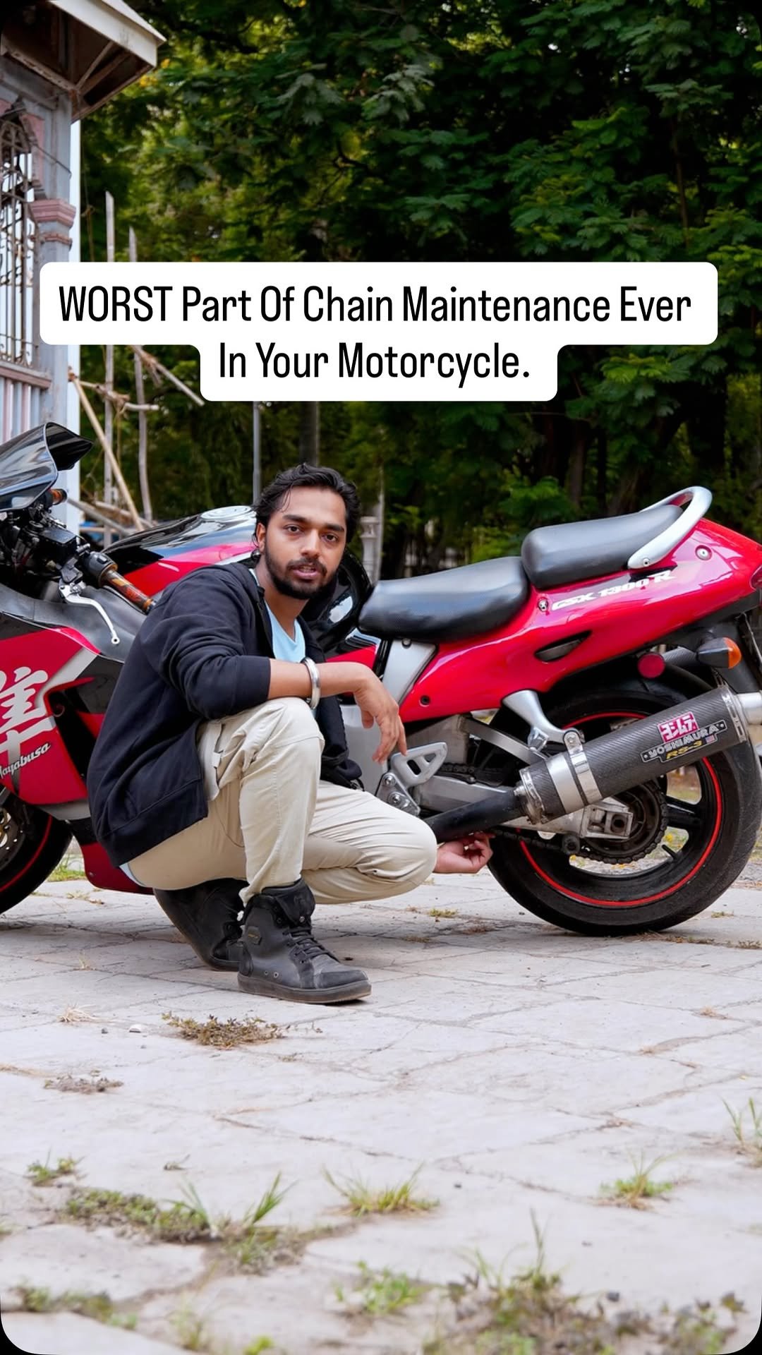 kalakaar_moto_trails 게시물 이미지: WORST Part Of Chain Maintenance Ever In Your...