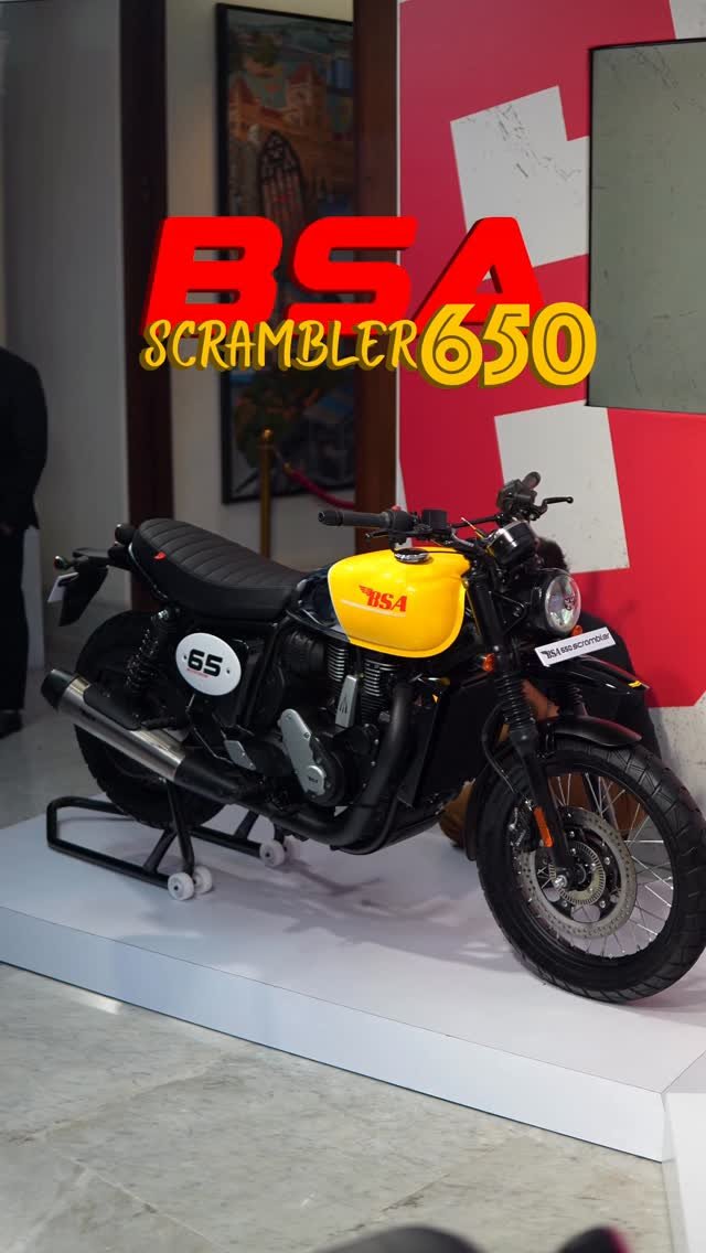 kalakaar_moto_trails 게시물 이미지: BSA Scrambler 650. At 3.25L Ex-showroom. ...