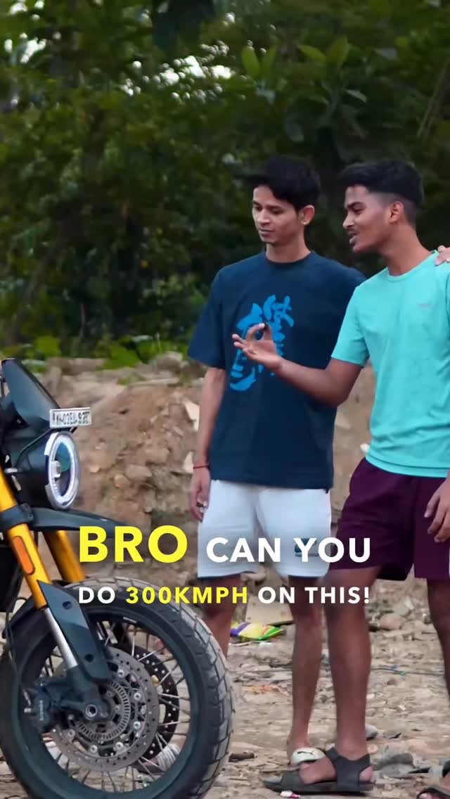 kalakaar_moto_trails 게시물 이미지: Aapki Bike 300KMPH Jaati Hai? Motorcycle...