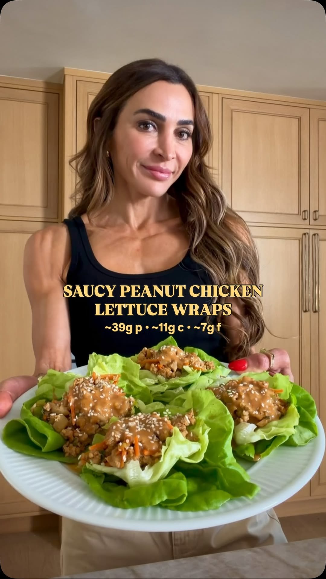 kalejunkie 게시물 이미지: @kalejunkie SAUCY PEANUT CHICKEN LETTUCE...