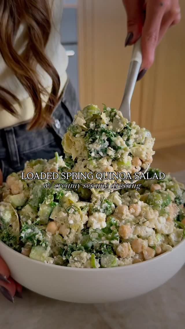 kalejunkie 게시물 이미지: @kalejunkie ✨ new! LOADED SPRING QUINOA SALAD...
