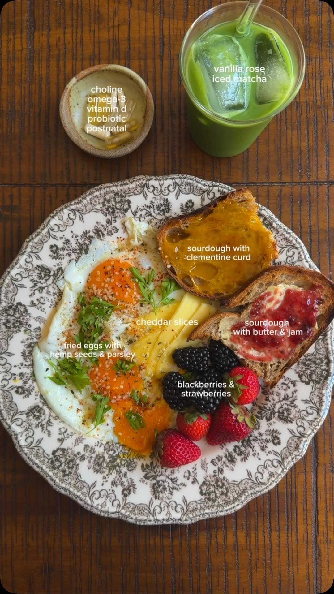 kalememaybe 게시물 이미지: romanticize your breakfast 🍓🍳🥐 

sourdough is...