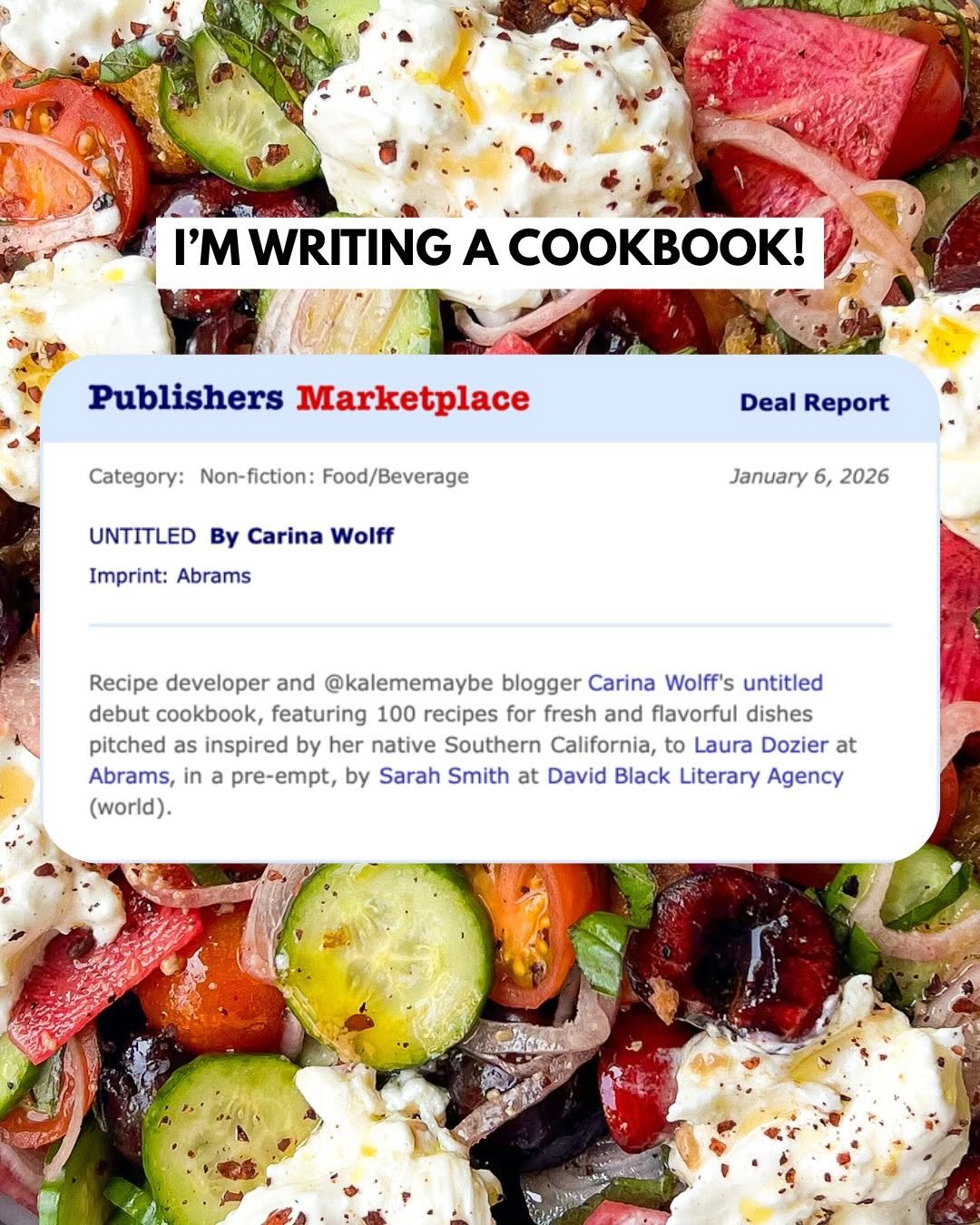 kalememaybe 게시물 이미지: i’m writing a cookbook!!! having a baby and...