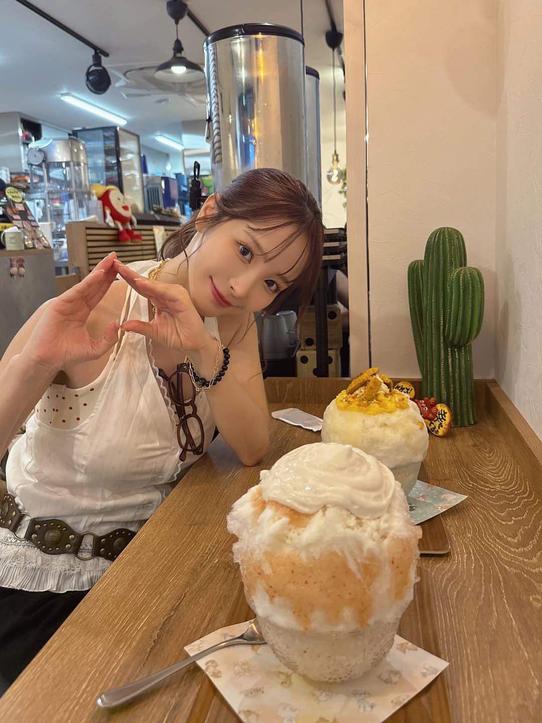 kana_momonogi 게시물 이미지: 桃の季節🍑🍧

桃はお好きですか？

はいむる珈琲店さん🍧