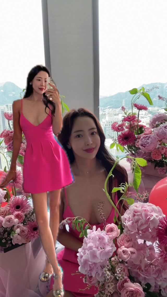 kang__yejin 게시물 이미지: #포시즌호텔 핑크한 #프로포즈 ..🌸

#예진하다 시작하고
처음인 #프로포즈꽃장식...