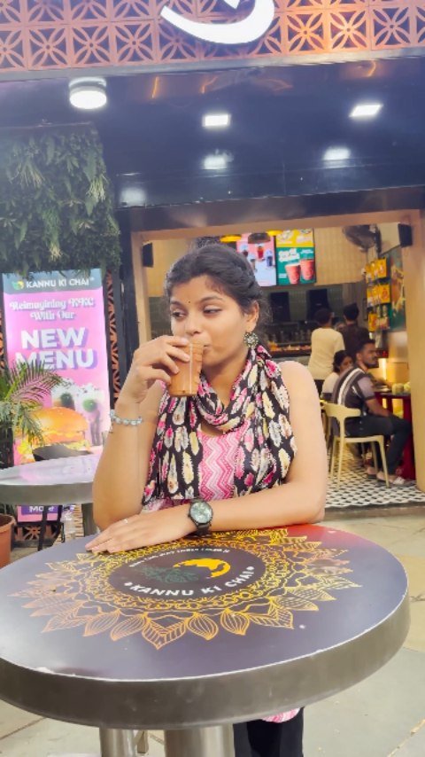 kannukichai 게시물 이미지: All she needs is a cup of Kannu Ki Chai to...