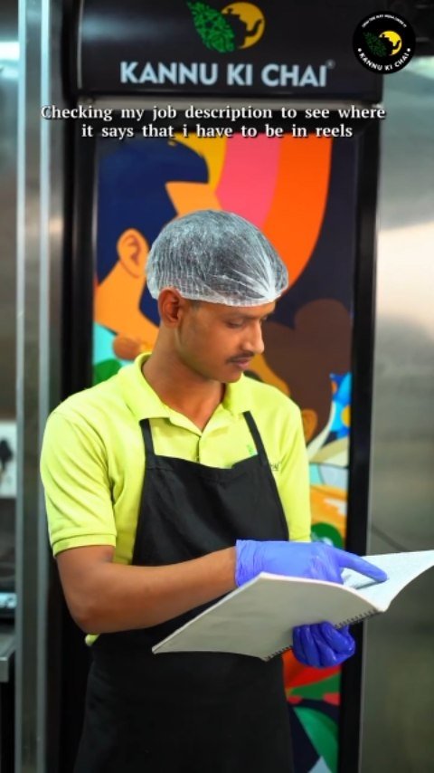 kannukichai 게시물 이미지: Checking my job description…
Turns out: making...