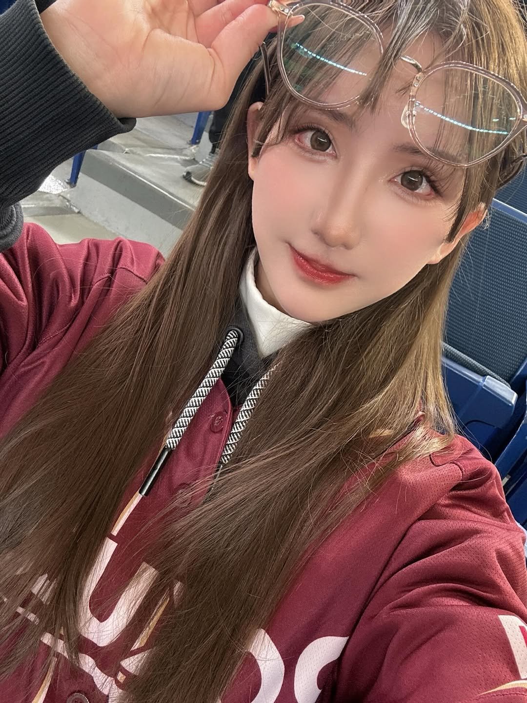 karen_yuzuriha 게시물 이미지: ⚾️
巨人ファンと一緒に東京ドームへ。
私は楽天を応援していました、でも家族もみんな巨人ファン...