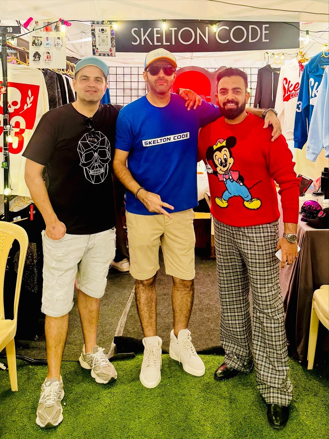 Photo shared by Kasim Dhamaskar on November 28, 2025 tagging @thatguywholovesbeer, @neelbarad, and @skeltoncode. May be an image of ‎eyewear, skull, sportswear and ‎text that says '‎الاسيد かけ ม 떡표로 SKELTON CODE Ike COO کنی 3 SK SKELTON SKELTONCODE ELTON CODE‎'‎‎.