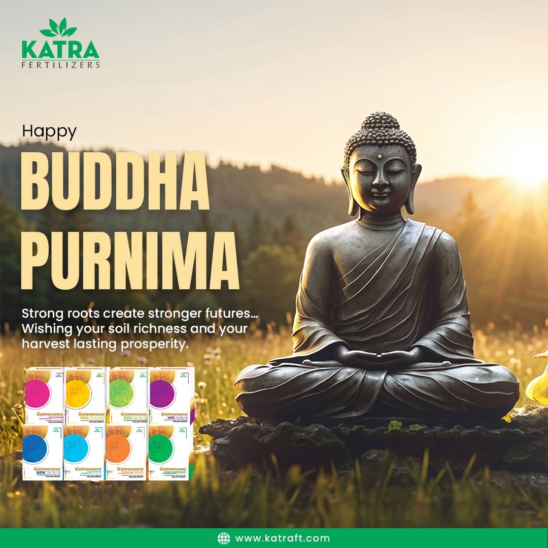 katrafertilizer 게시물 이미지: Wishing you a Buddha Purnima filled with...