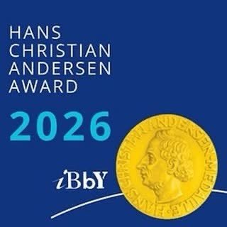 Photo shared by KBBY 국제아동청소년도서협의회 on January 29, 2026 tagging @ibby.international. May be an image of text that says 'HANS CHRISTIAN ANDERSEN AWARD 2026 Bbl'.
