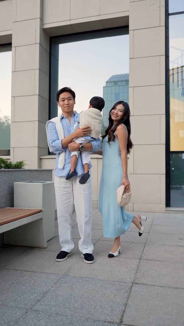 kbeklan 게시물 이미지: Family outfit check🩵
как вам образы?☺️

#рек...