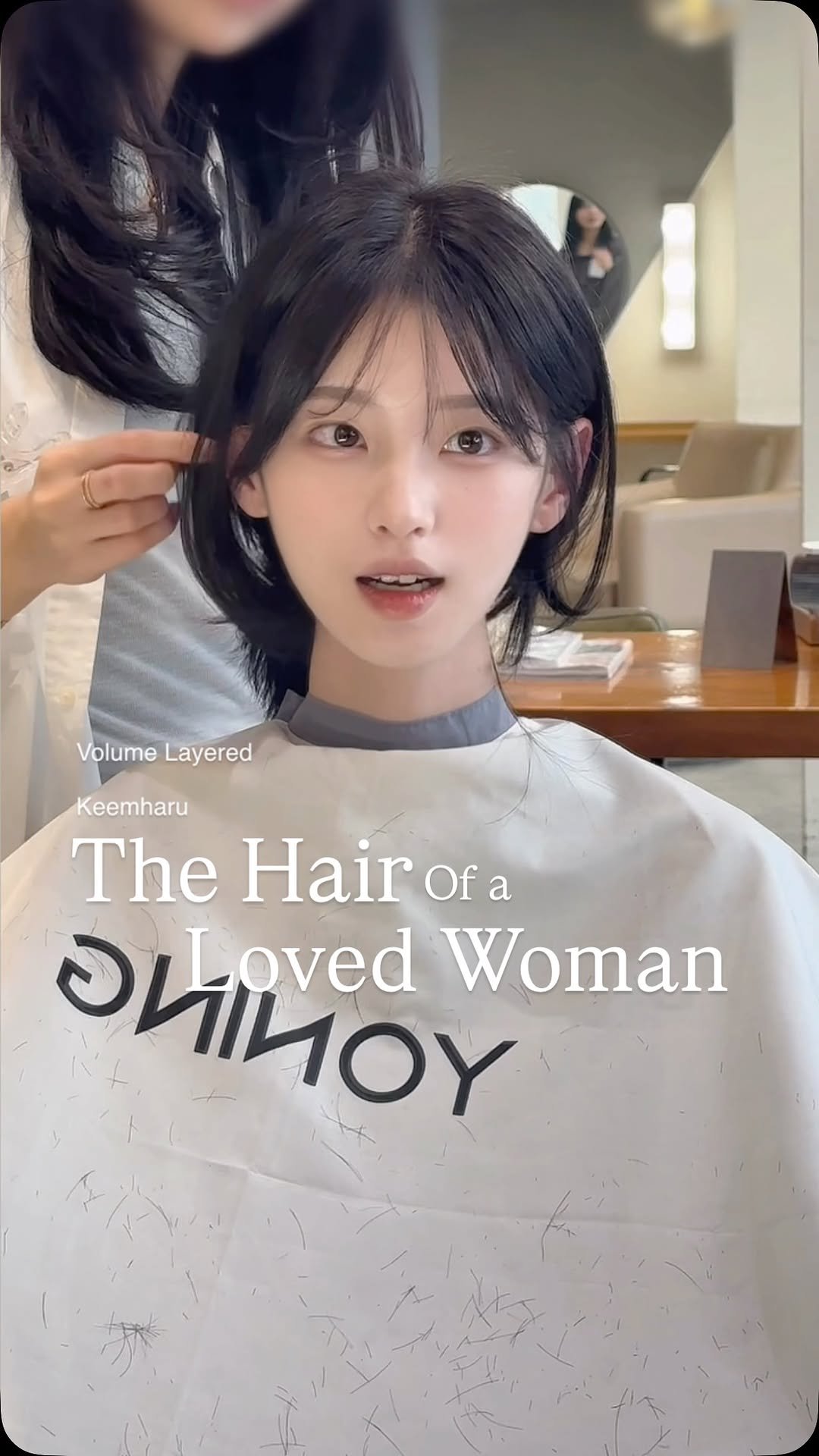 keemharu 게시물 이미지: 품격있는 볼륨레이어드와 청초한 컬러•• 🩶

여자들이 원하는건
단순히 어려보이고...