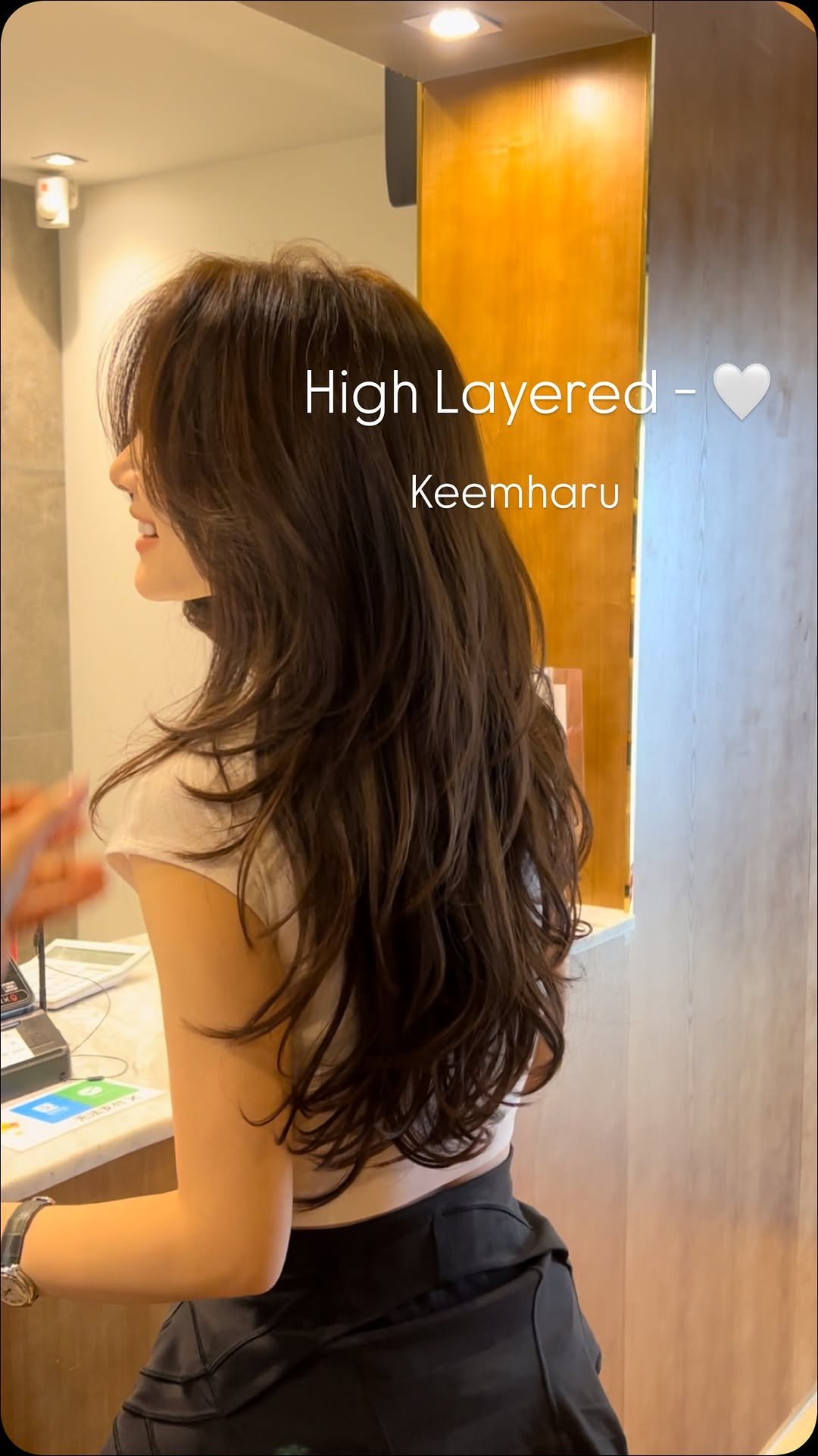 keemharu 게시물 이미지: Long & High Layered ••! 🤍#요닝김하루
하이레이어드, 롱기장...