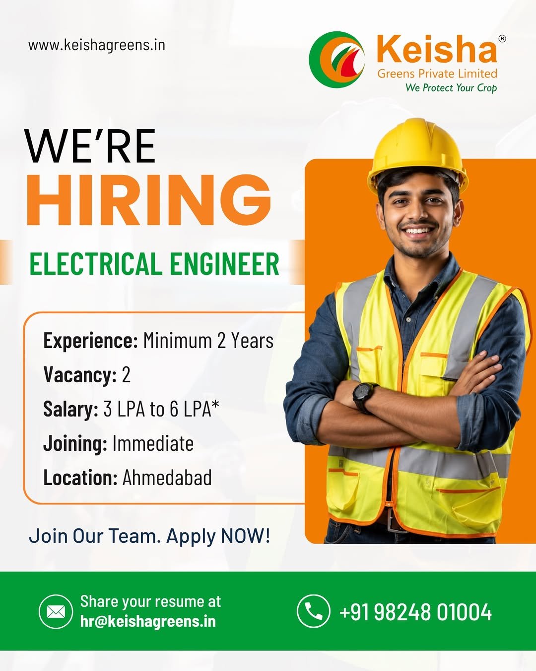 keishagreens 게시물 이미지: Hiring Electrical Engineer 

Job Details 
→...