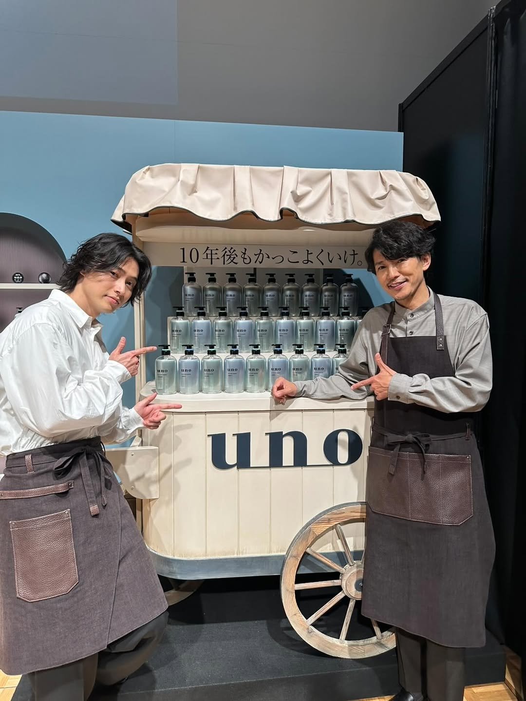 kentooyamazaki 게시물 이미지: uno新CM発表会でした！
unoからシャンプーが新登場！
藤木さんとの新CMぜひ！
#PR
...