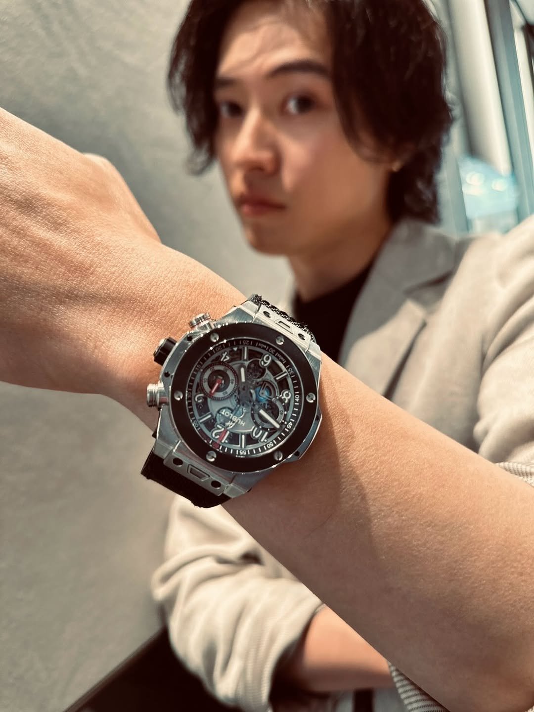kentooyamazaki 게시물 이미지: ウブロの最新作「ビッグ・バン
リローデッド」スペシャルイベントでした！
#hublot
#ビッ...