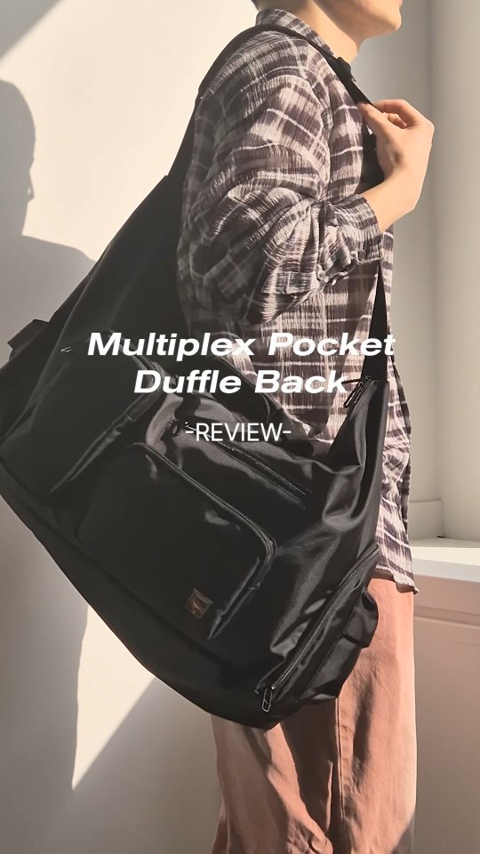 kerf.footprints 게시물 이미지: 📌멀티플렉스 포켓 더플백 (Multiplex Pocket Duffel...