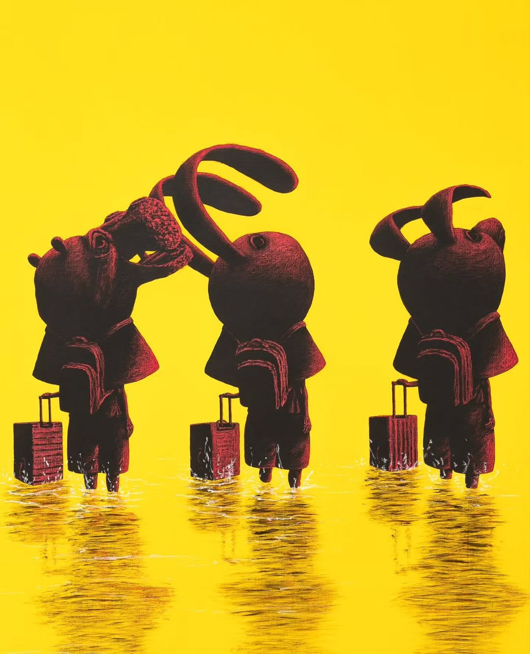 Photo by 이기훈 on October 29, 2025. May be pop art of elephant, poster and text.