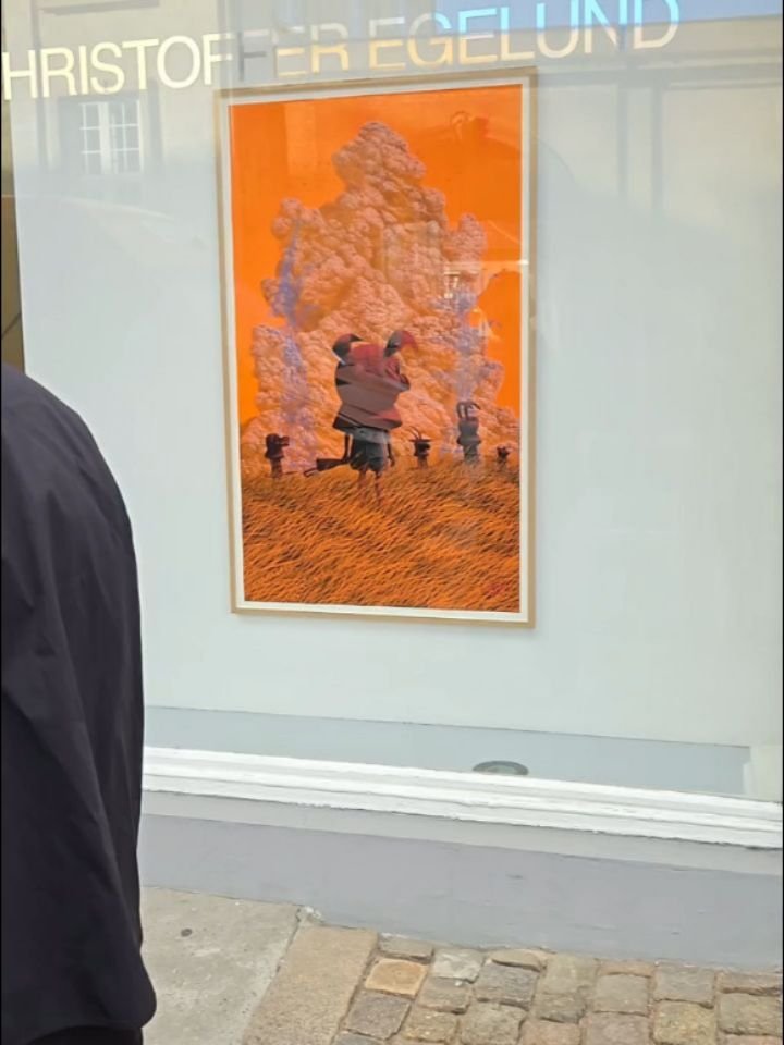 kh3dog1 게시물 이미지: My solo exhibition 🇩🇰 has begun at...