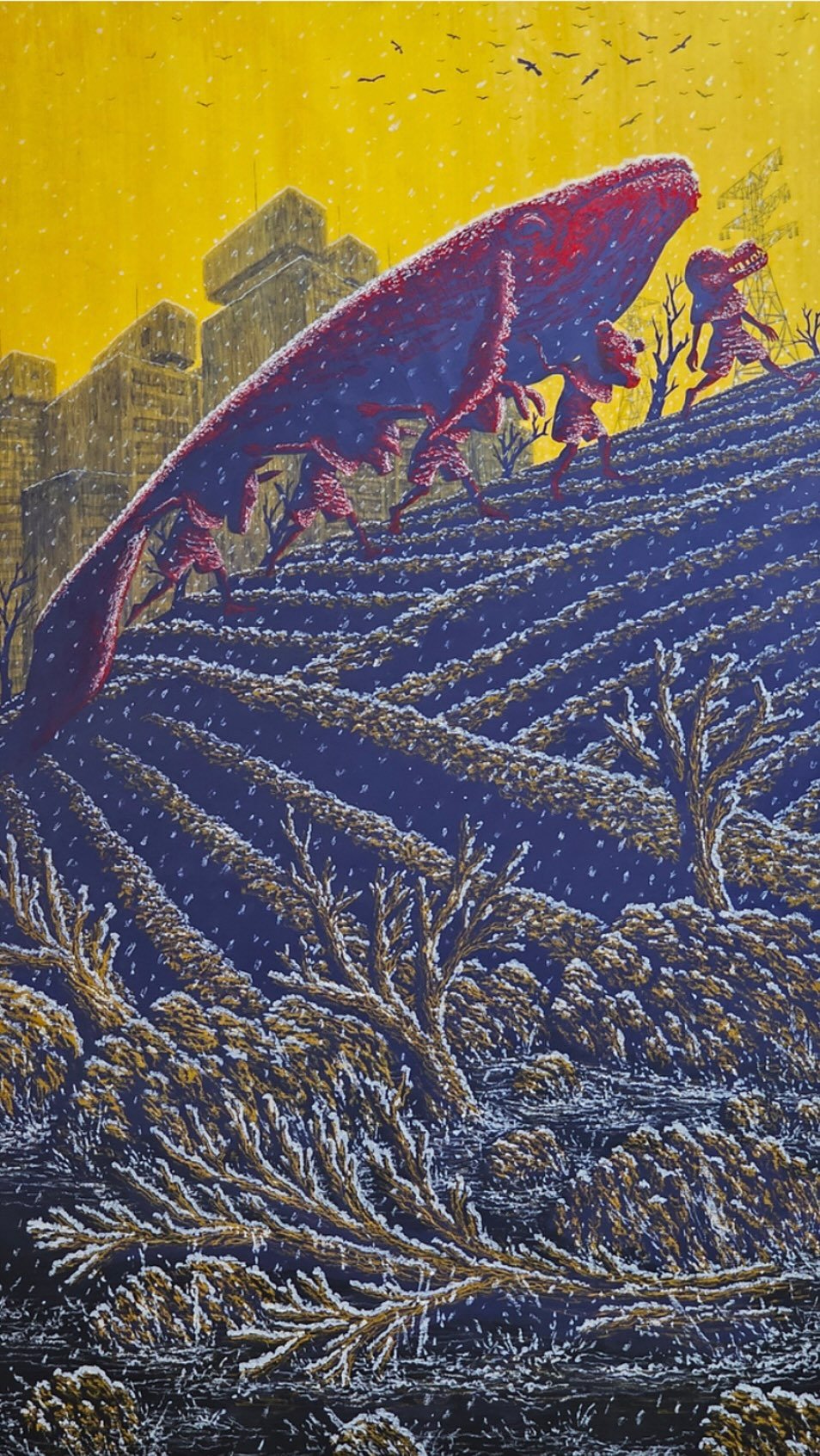 kh3dog1 게시물 이미지: Gihun Lee’s paintings are defined by restraint...