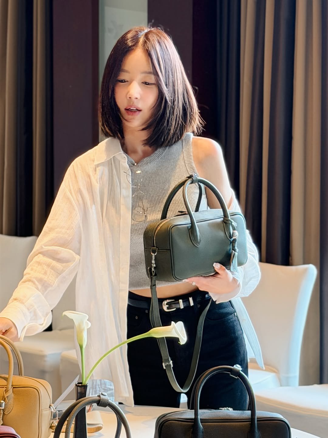 kieunse 게시물 이미지: 가방맛집 유메르 다음주 월요일에 신상과 제가픽한제품 찾아옵니다 🙈꺄 
기둘려요 😉...