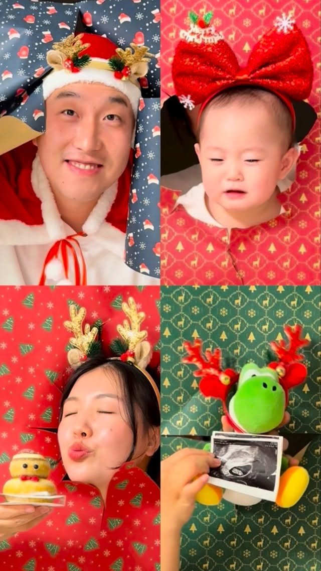 kiiimansu 게시물 이미지: #임밍아웃
뱃속에 있는 대박이와 함께 남긴 미리 #크리스마스 🎄🎅🏻 연년생 엄마...