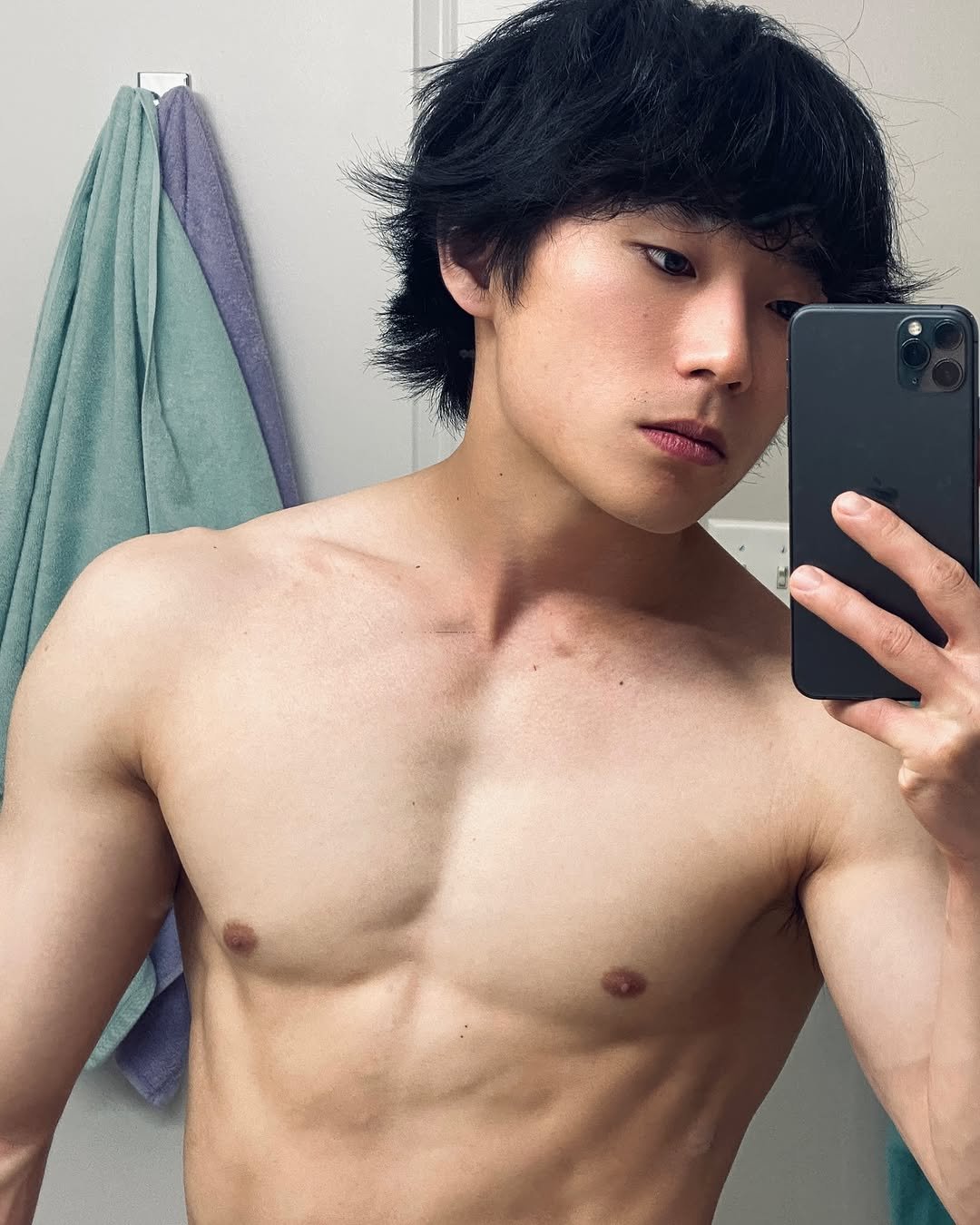 Photo by Kijiro on May 24, 2025. May be a selfie of one or more people, biceps and hair.