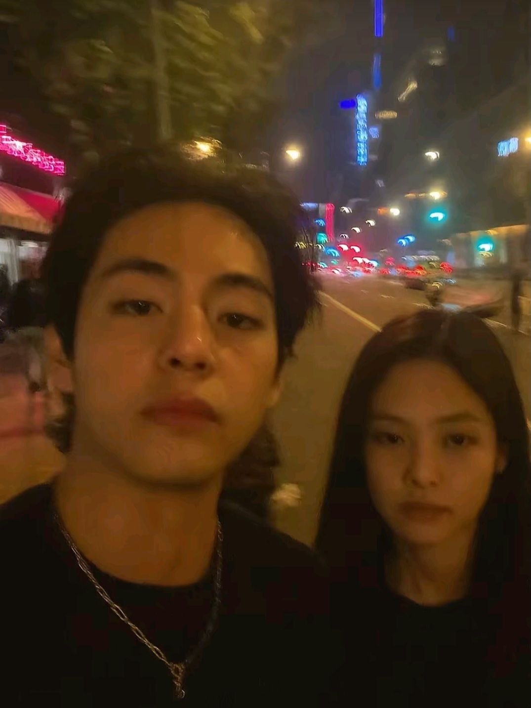 Photo by V on October 14, 2025. May be an image of one or more people, bangs, top and text.