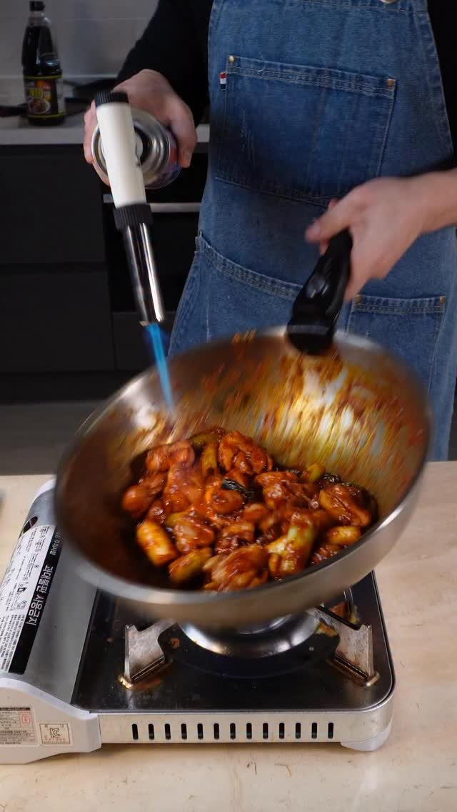 kim_seoul_638 게시물 이미지: 매운 대파 닭조림(?)